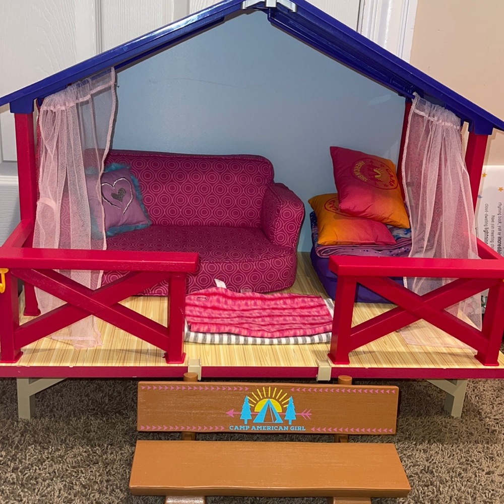 American Girl Doll Camp House